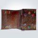 TUZECH Handmade Avengers Vintage Leather Journal With Stones Book Of Shadows/Art Sketchbook/Seven Chakra / & Travel lock Key Diary Large For Women & Men Gift 10 Inches