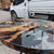 Handmade Transparent Look Epoxy Resin Round Table Centre Table Live Edge Table Console Table Living Room Table Patio Table End/Side Table Bar Counter Table