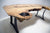 TUZECH Large Indoor Unique Live Edge Wooden Table Resin Dining Table Epoxy Coffee Table Living Room Table Side Table Epoxy Table Top Home Décor Bar Counter