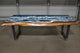 Customized Large Epoxy Table, Multi Ocean Beach Look, Resin Dining Table for 2, 4, 6, 8, Epoxy Coffee Table, Living Room Table, Home décor