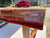 Customized Red Lava Metallic Epoxy Resin Table Dining Table Coffee Table Acacia Wooden Table Living Room Table Coffee Table Console Table Patio Table End/Side Table