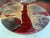 Large Indoor Epoxy Round Table Unique Red River Coffee Table Conference Table Living Room Table for 2, 4, 6, 8 Acacia Wood Table Table Top Home Décor Patio Table