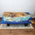 Custom Made Wood Resin Ocean Look with Classic Waves Epoxy Dining Table Coffee Table End Table Bar Counter Top Living Room Table Wall Art Wooden Table Home Decor