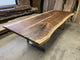 TUZECH Houston Live Edge Solid Wood Coffee Table Living Room Table Dining Table Console Table Patio Table Kitchen Table Centre Table Bar Counter Table Side Table Home Décor