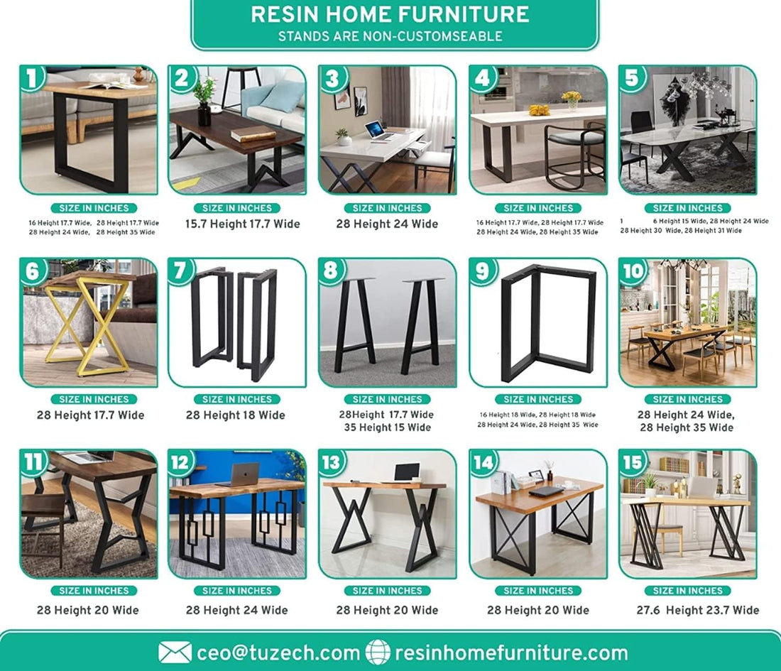 Unique Large Indoor Epoxy Resin Coffee Table Living Room Table Wooden Plant Floral Look Table for 2, 4, 6, 8 Epoxy Table Conference Table Side/End Table Patio Table