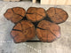 Customized Aesthetic Live Edge Epoxy Resin Coffee Table Living Room Table Console Table Study Table Hallway Table Central Table End/Side Table
