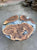 Customized Misty Gray Epoxy Round Coffee Table Living Room Table Patio Table End Table Side Table Centre Table End/Side Table Dining Table Kitchen Table Home Decor