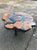 Classic Custom Wood Clear Olive Green Round Coffee Table Resin Table Epoxy Dining Table Living Room Table for 2, 4, 6, 8 Wooden Table Bar Counter Patio Table