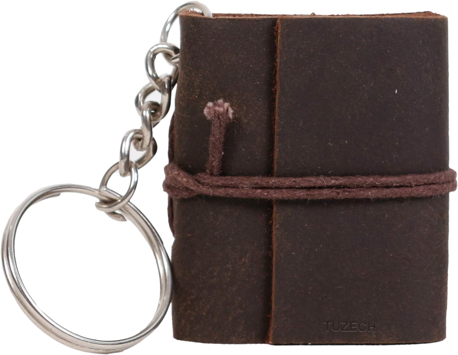 TUZECH Handmade Leather Bound Book of Shadows Mini Leather Journal Notebook Blank Unlined Small Pocket Tiny Journal For Office Artist Architect Personal Notes Vintage Diary for Women and Men Set of 2