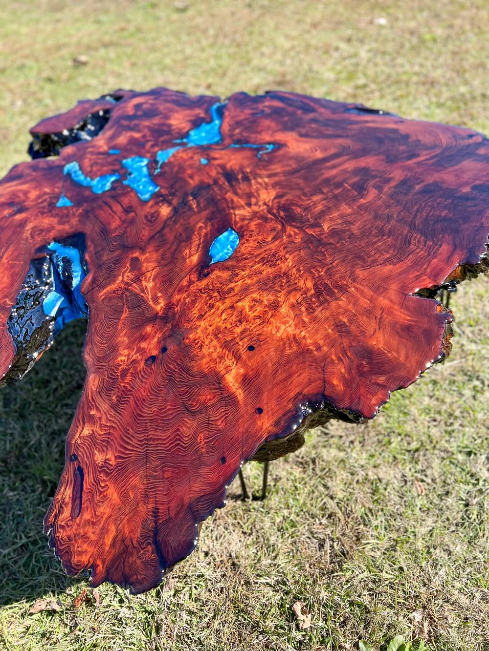Premium Glossy Epoxy Round Resin Coffee Table Living Room Table Dinning Table Home Office Table Center Table Console Table End Table Side Table Home Décor
