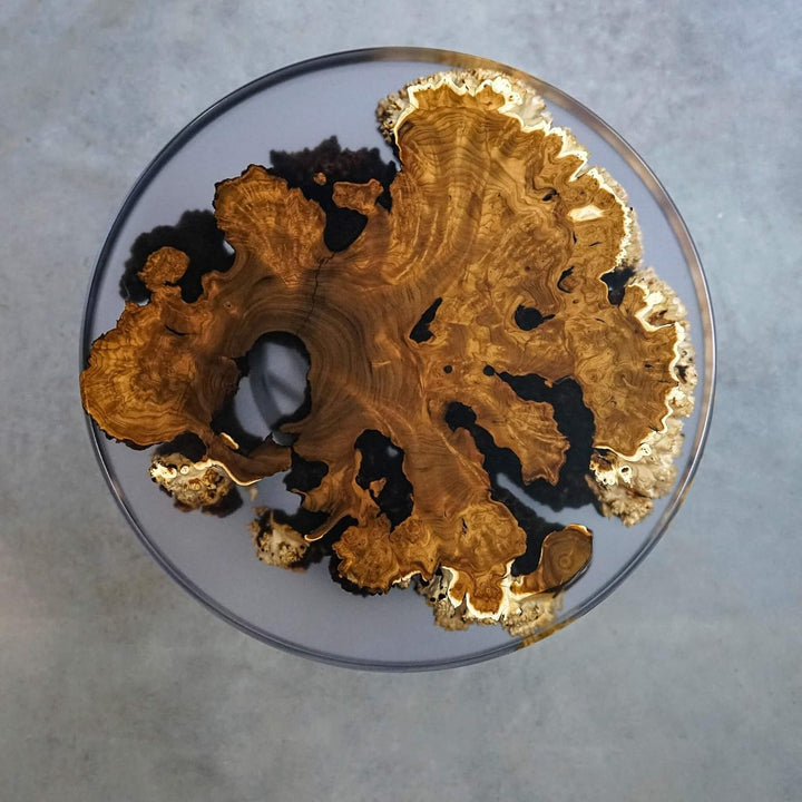 Unique Clear Indoor Epoxy Coffee Table Resin Coffee Table Living Room Table for 2, 4, 6, 8 Side Table End Table Home Décor Epoxy Table Top Conference Table