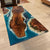 TUZECH Ocean Table Epoxy Dining Table Resin Coffee Table Island Look Table Living Room Table Coastal Table Top Side/End Table Wooden Table Home Décor