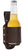 TUZECH Leather Beer & Soda Holster – Bottle & Can Waist Holder Accessory (Brown)-Tuzech store