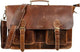Vintage Classic Handmade Leather Messenger Bag Laptop Briefcase Computer Satchel bag For Men