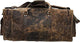 TUZECH Handmade Large Leather Luggage Duffel Weekender Travel Overnight Carry One Duffel Bag For Men (24 Inches)-Tuzech store