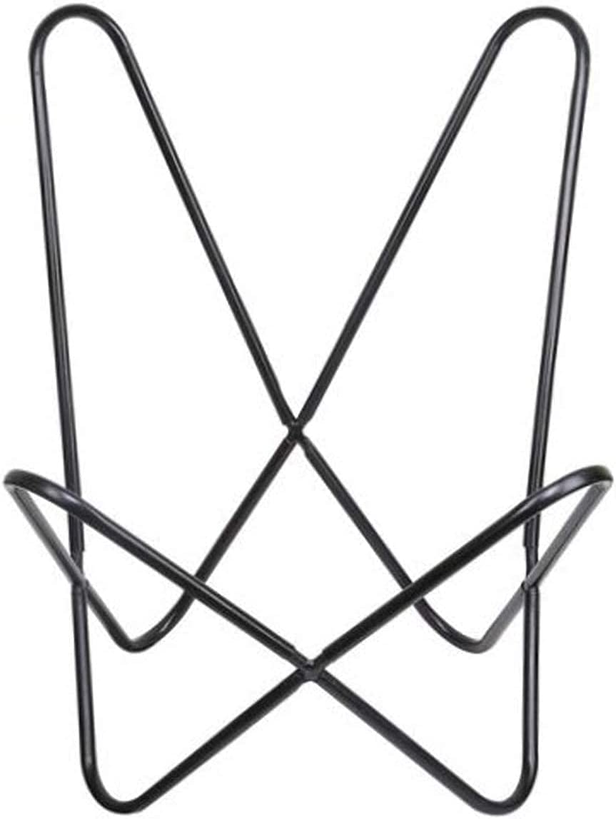 Tuzech Butterfly Chair Handmade with Powder Coated Steel Frame (Butterfly Chair Frame)-Tuzech store