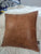 Leather Lovers 100% Lambskin Leather Pillow Cover - Sofa Cushion Case - Decorative Throw Covers for Living Room & Bedroom-Tuzech store