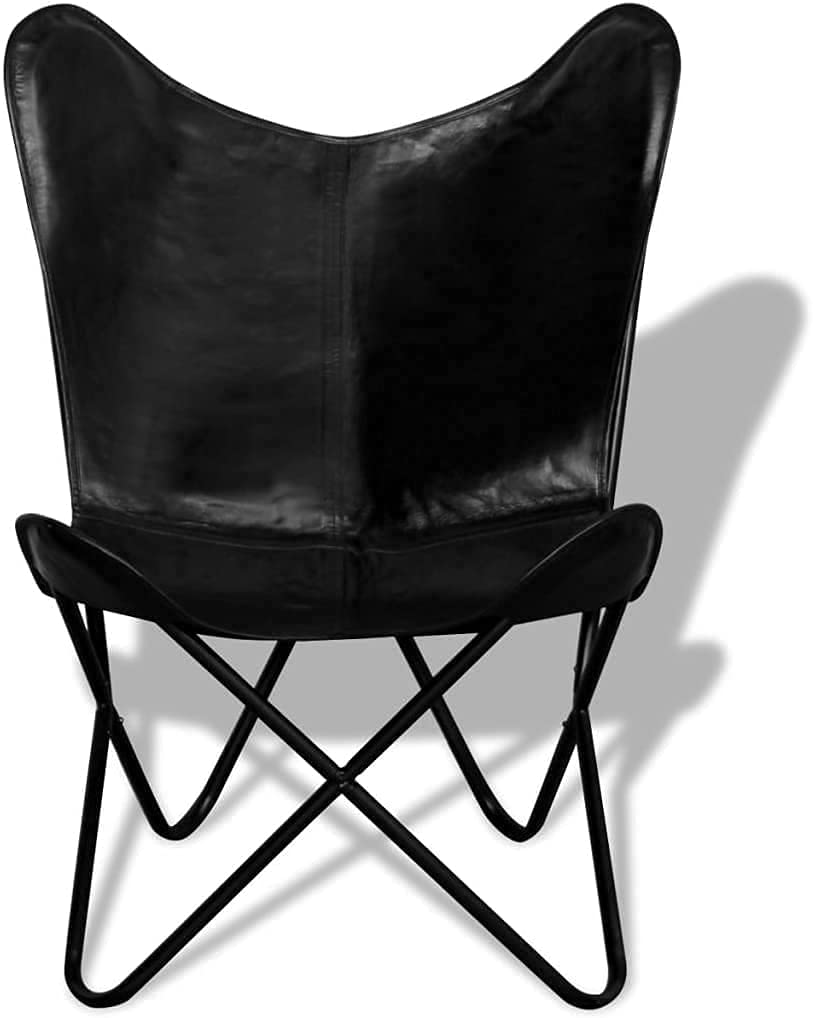 TUZECH Butterfly Chair Living Room Chairs-Vintage Butterfly Chair Leather Furniture Decor Chair Classic Handmade Chair-Tuzech store