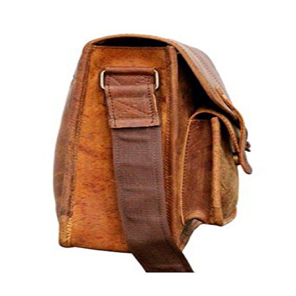 TUZECH 15 inche15s Buffalo Hunter Leather Bag Laptop Messenger/College Bag Men and Women (15 inches)-Tuzech store