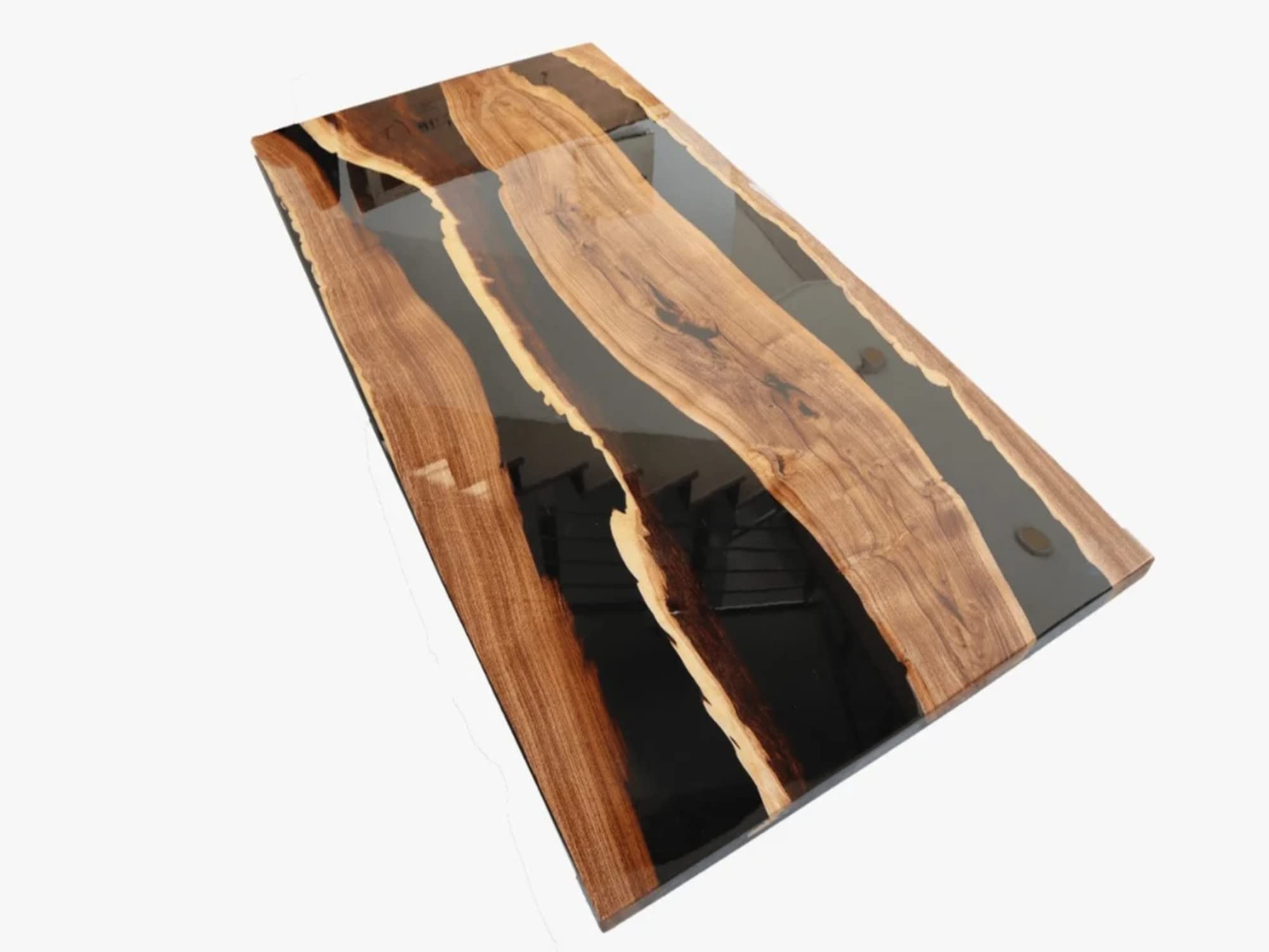 Customized Large Epoxy Table, Resin River Dining Table for 2, 4, 6, 8 Flexible and Customized, Living Room Table, Home décor-Tuzech store