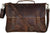 Tuzech 16 Inch Retro Buffalo Hunter Leather Laptop Messenger Bag Office Briefcase Travel bag (16 inch)-Tuzech store