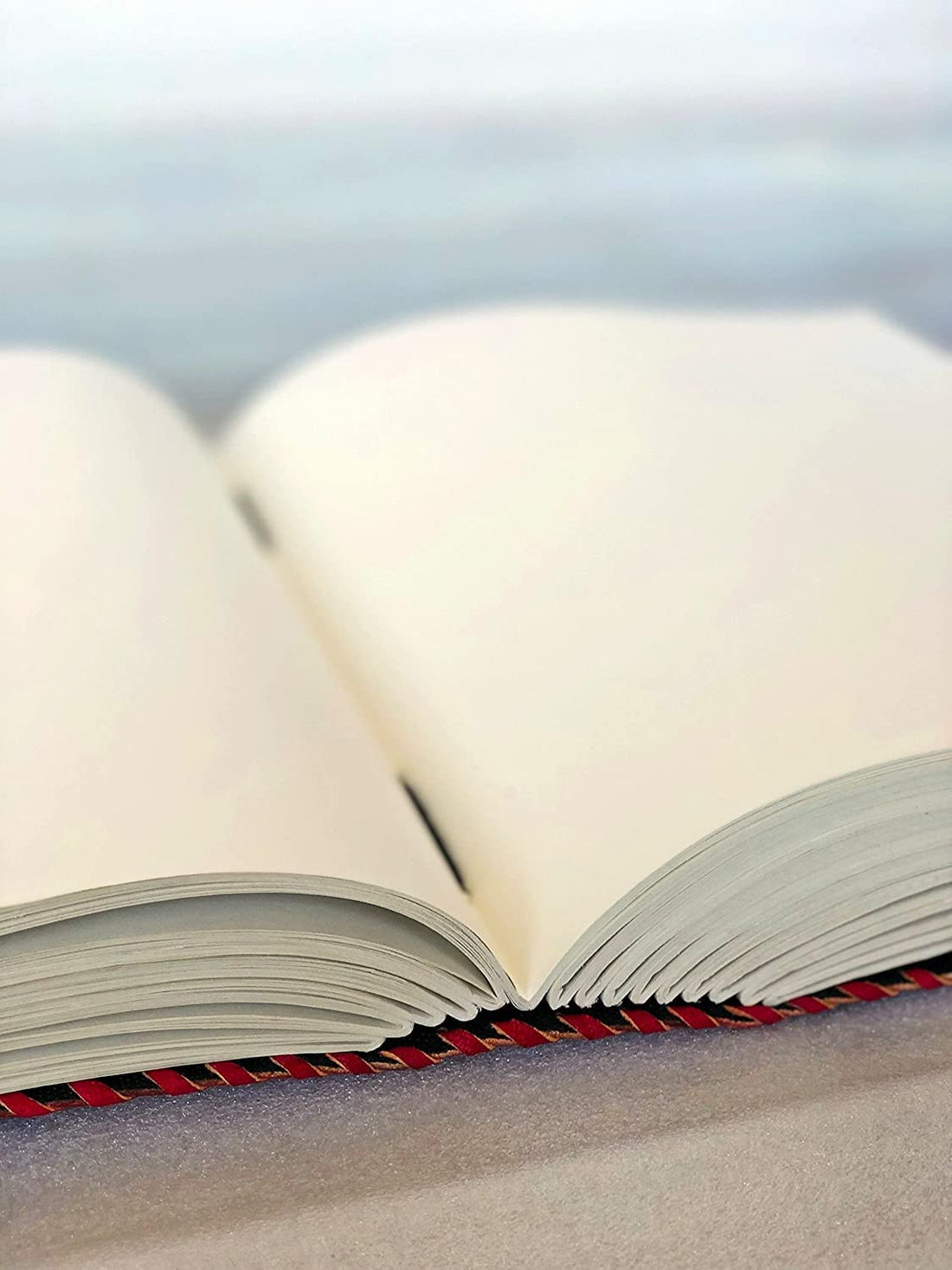 TUZECH Fat Leather 600 Pages Journal Large | Seven Stone Leather Notebook Journal | Blank Handmade Book Sketchbook | Christmas Gift Everyday Use-Tuzech store