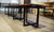 Customizable Dining Table & End Table Set with Clear Epoxy Resin