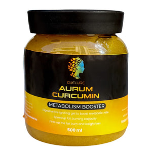 Tuzech Aurum Curcumin, All Natural Gel Best for Metabolism Booster, Speedup Fat Burning Capacity (500 gm)