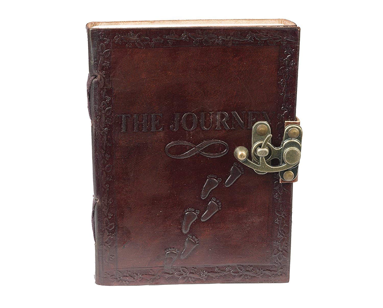 TUZECH Leather Writing Journal Notebook Classic Spiral Bound Notebook Refillable Diary Sketchbook Gifts with Unlined Travel Journals to Write in for Girls and Boys-Tuzech store