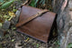 TUZECH Genuine Leather Bag Handmade Cross Body Messenger Briefcase, Office Bag Courier Satchel Bag Gift Men Women (15 Inches)