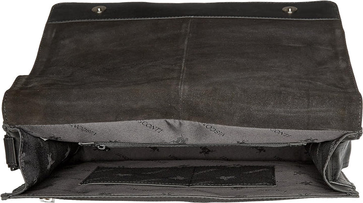 TUZECH Genuine Leather Bag Handmade Cross Body Messenger Briefcase, Office Bag Courier Satchel Bag Gift Men Women