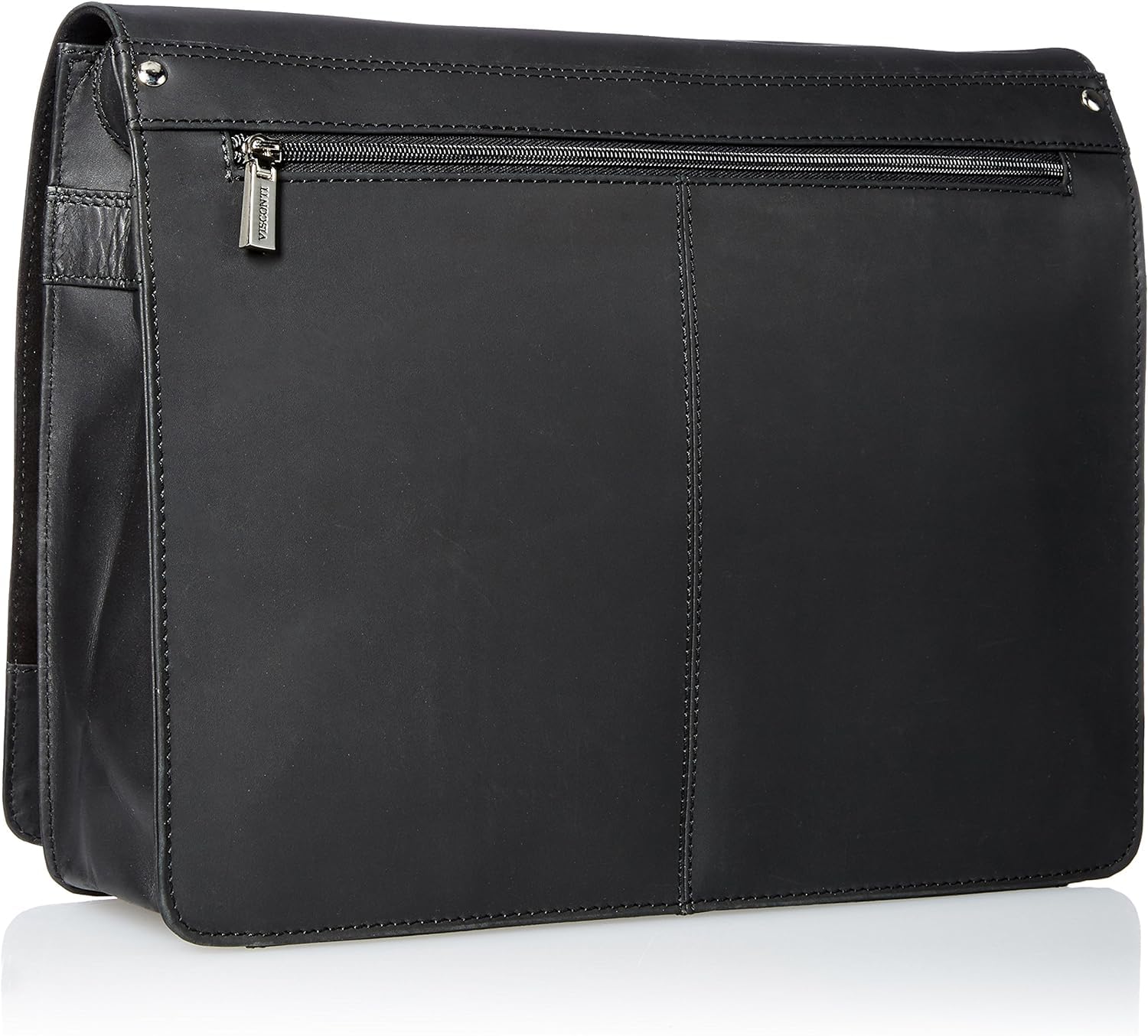 TUZECH Genuine Leather Bag Handmade Cross Body Messenger Briefcase, Office Bag Courier Satchel Bag Gift Men Women (15 Inches)