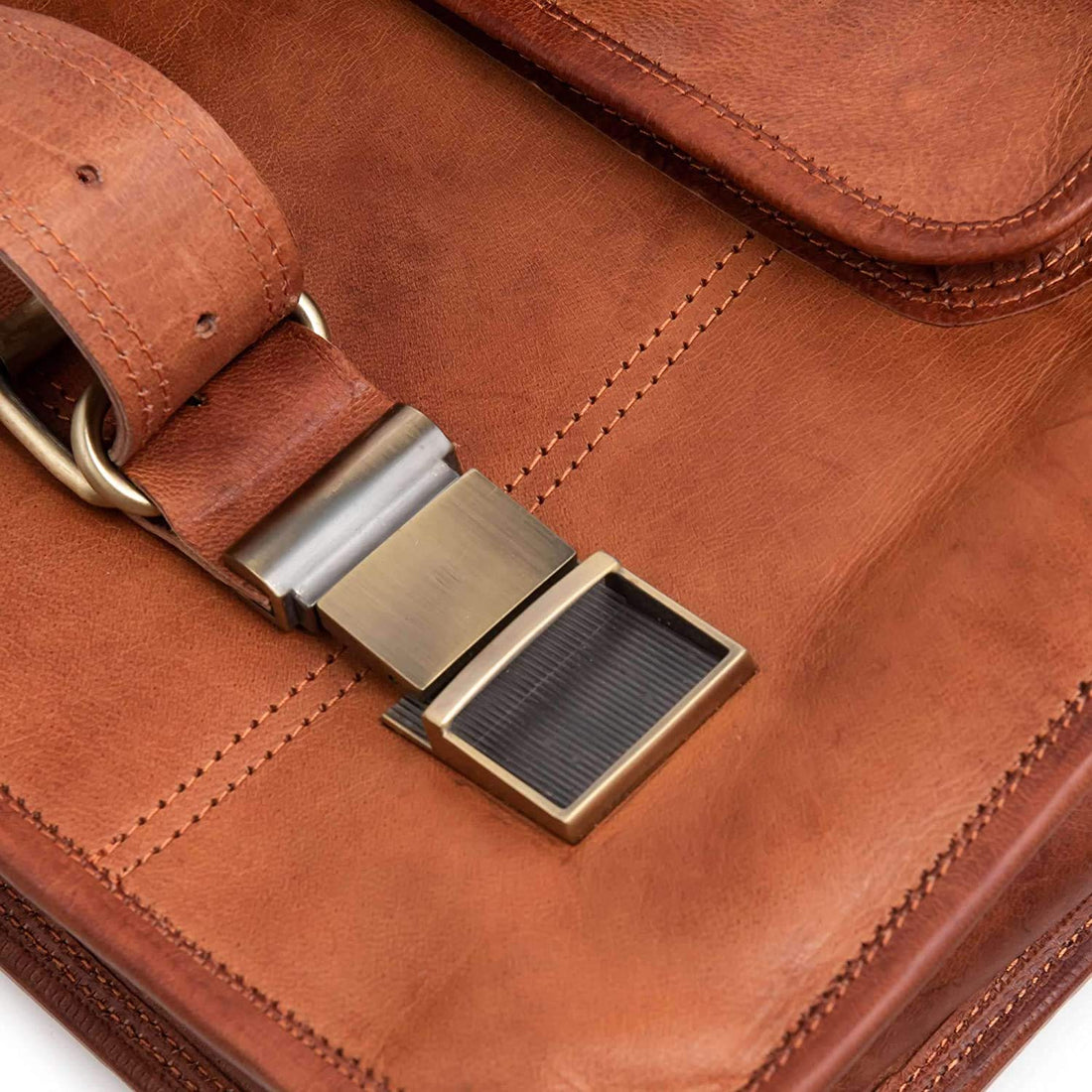 Vintage Handmade Leather Laptop Stylish Messenger Bag Shoulder Bag Briefcase Men Women Vintage Brown Color