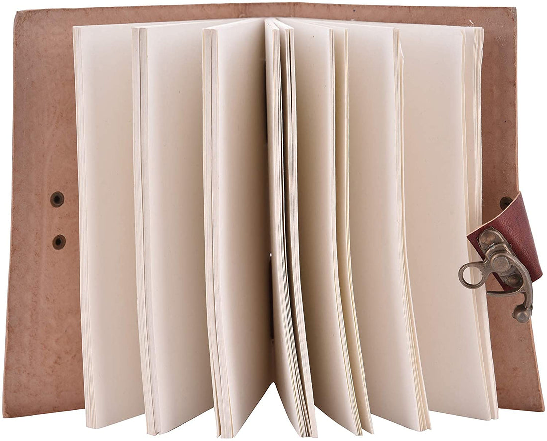 TUZECH Handmade Leather Journal Tree of Life For Men & Women (7x10 INCHES)-Tuzech store
