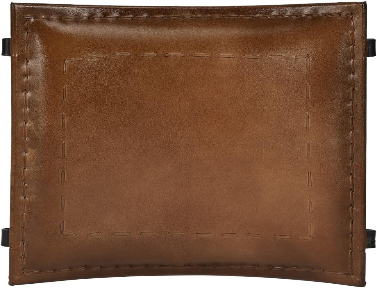 Butler Melton Brown Leather Stool-Tuzech store