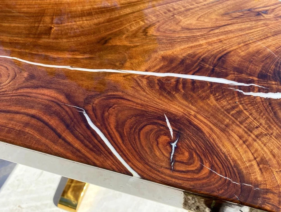 Customized Large EPOXY Table, Resin Dining Table for 2, 4, 6, 8 River Dining Table Top, Epoxy Coffee Table Top, Living Room Table-Tuzech store