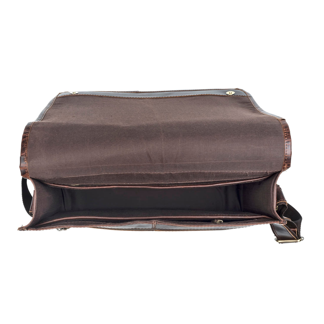 TUZECH Genuine Leather Bag Handmade Vintage Rustic Cross Body Messenger Laptop Bag Courier Satchel Bag Gift Men Women Bag (Dark Brown)