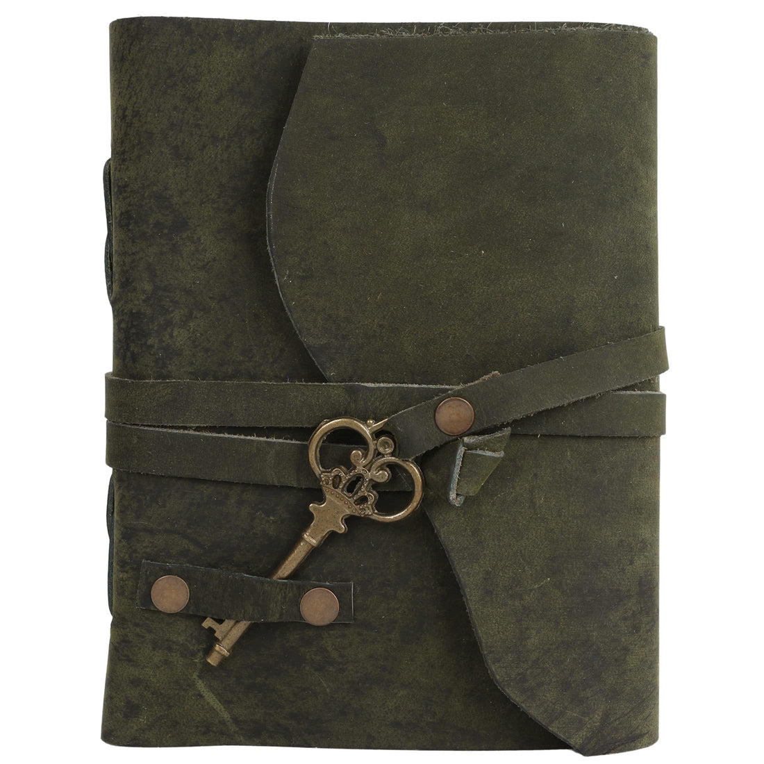 Vintage Journal Retro Travel Diary an Exclusive Handmade Paper Notebook with Key Leather Bound Book Of Shadows Hocus Pocus for Man and Women