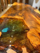 Personalized LARGE EPOXY TABLE, Resin Dining Table For 2 , 4 , 6, 8 River Dining Table Top, Wood Epoxy Coffee Table Top, Living Room Table-Tuzech store