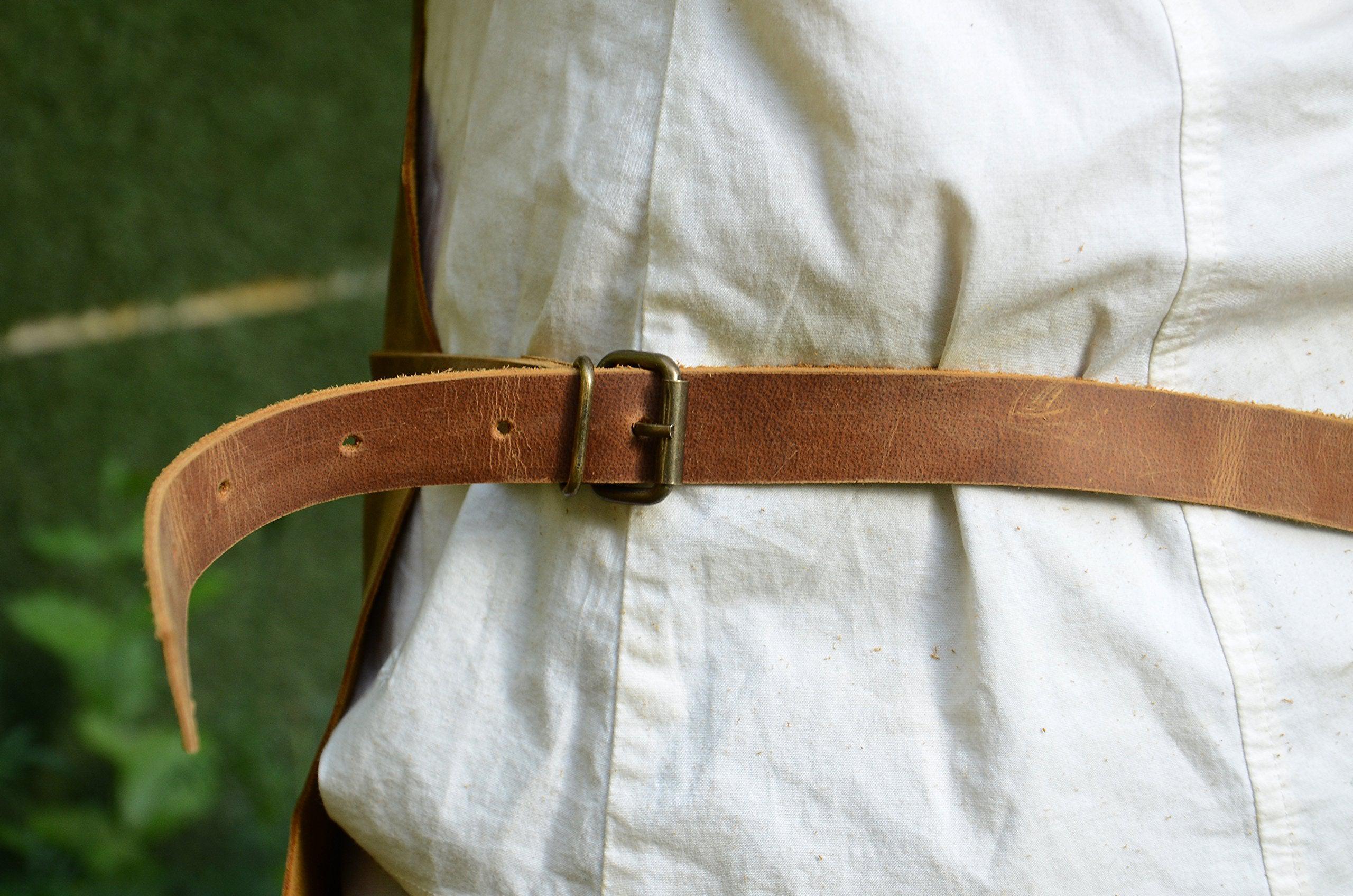 Premium Leather Tool Apron With Leather Pockets & Adjustable Straps | For Carpenters, Chefs, BBQ, Bartenders, Arts & Crafts, Butchers & More l Waterproof & Durable by Priti-Tuzech store