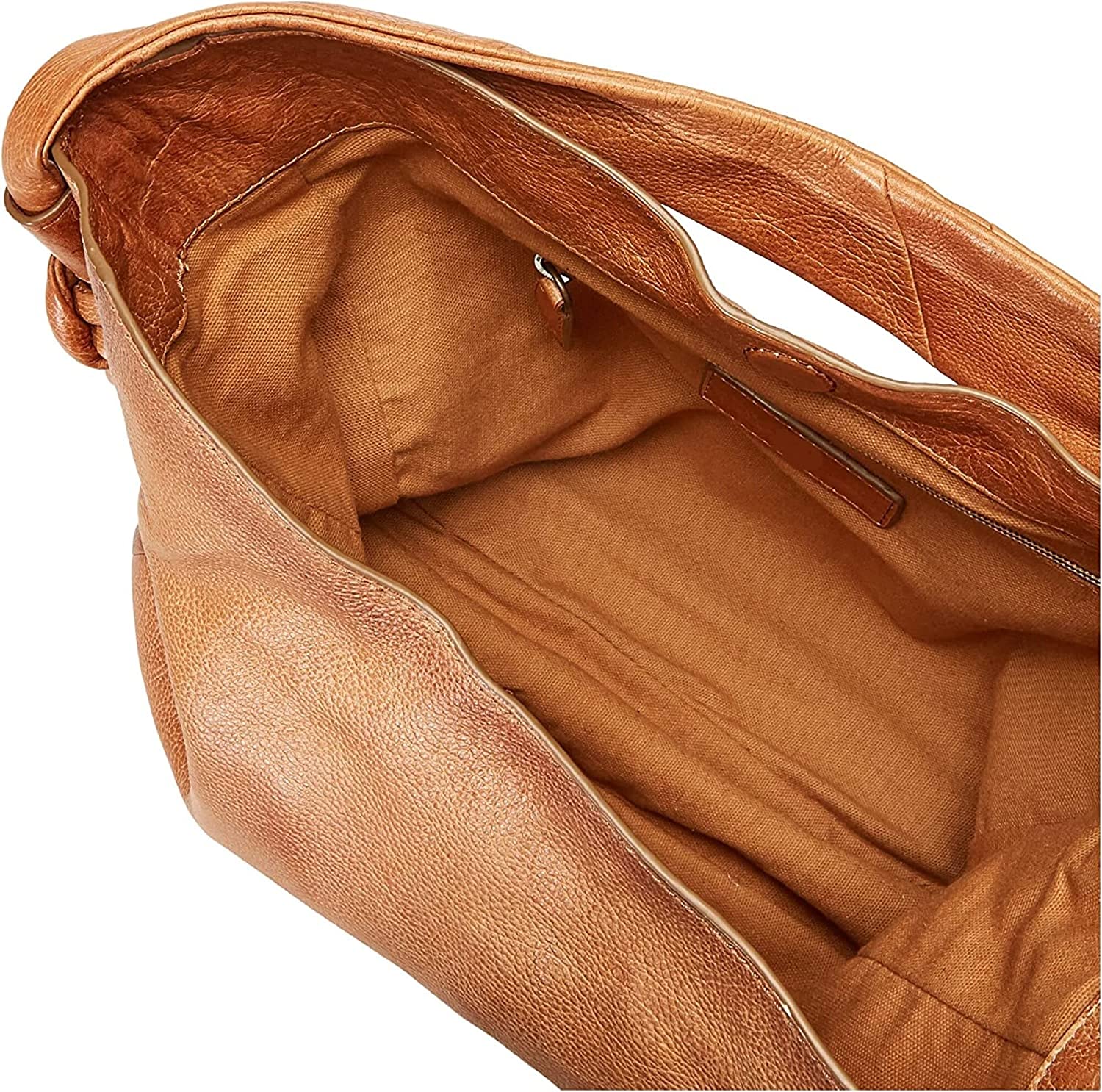 Tuzech Handmade Leather Knotted Hobo Bag with Big Pocket Gift for Women Full Grain, Campus Bag, Weekender Bag