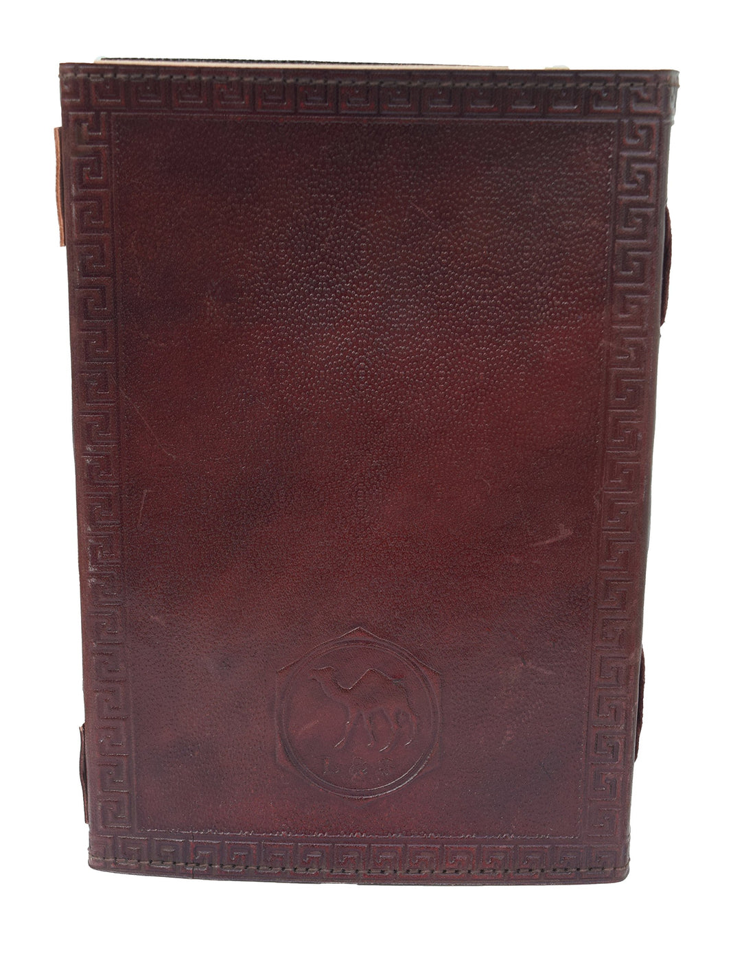 Avengers embossed 10 inches Handmade Leather Journal With Stones / Art Sketchbook & Travel diary with Vintage lock Latch-Tuzech store