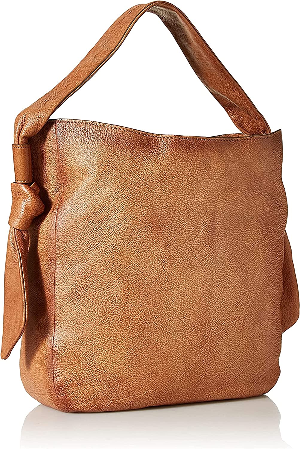 Tuzech Handmade Leather Knotted Hobo Bag with Big Pocket Gift for Women Full Grain, Campus Bag, Weekender Bag