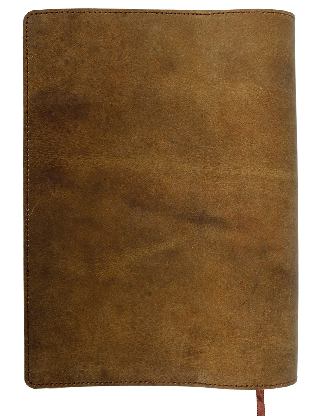 Rustic Leather Refillable Journal Cover for Moleskine Cahier XL (10.50x8 in) w/Tipico Strap, Office & Work Essentials, Handmade - Brown-Tuzech store