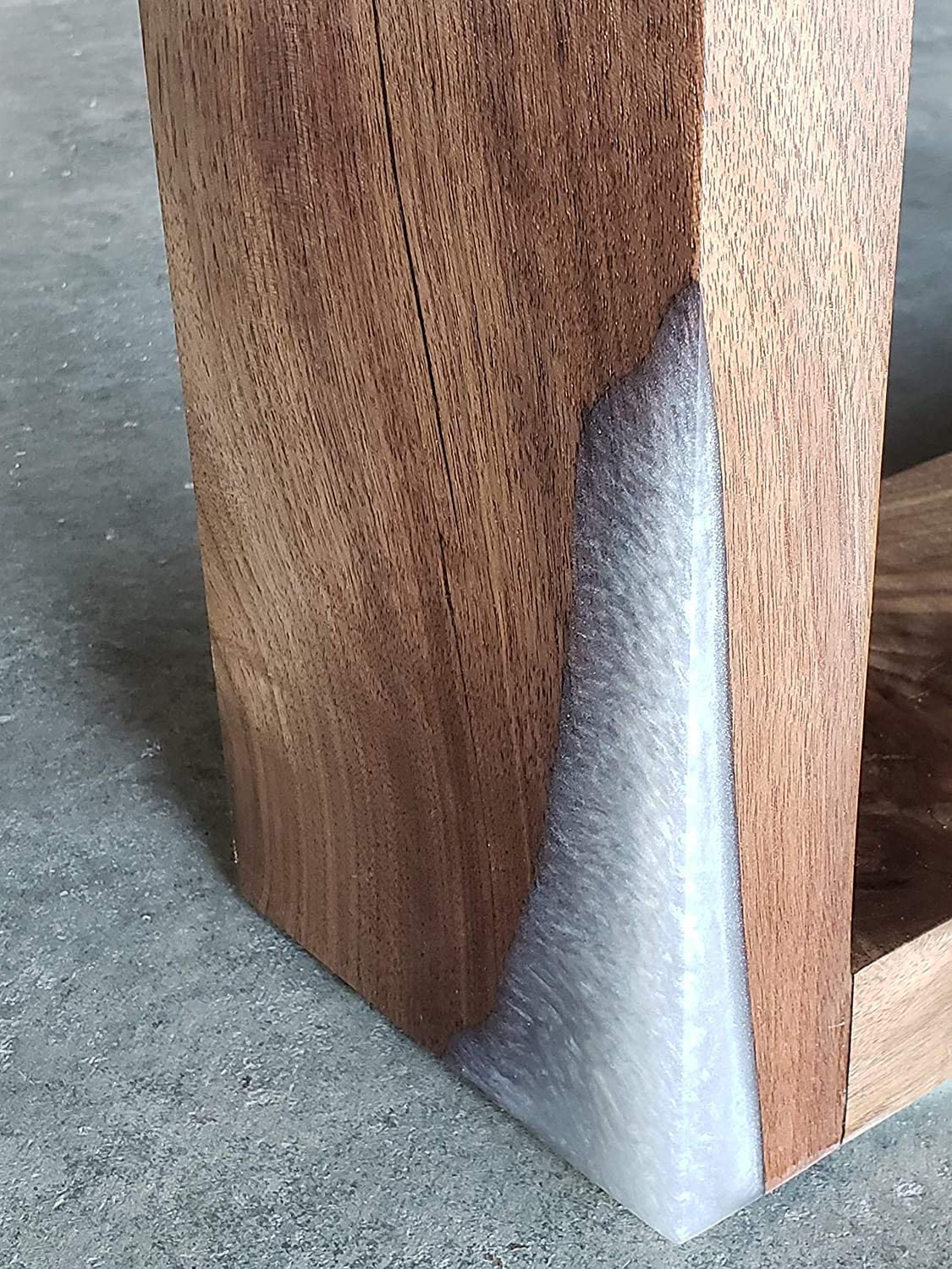 Personalized LARGE EPOXY TABLE, Resin Dining Table For 2 , 4 , 6, 8 River Dining Table Top, Wood Epoxy Coffee Table Top, Living Room Table Top-Tuzech store