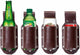 TUZECH Leather Beer & Soda Holster – Bottle & Can Waist Holder Accessory (Brown)-Tuzech store