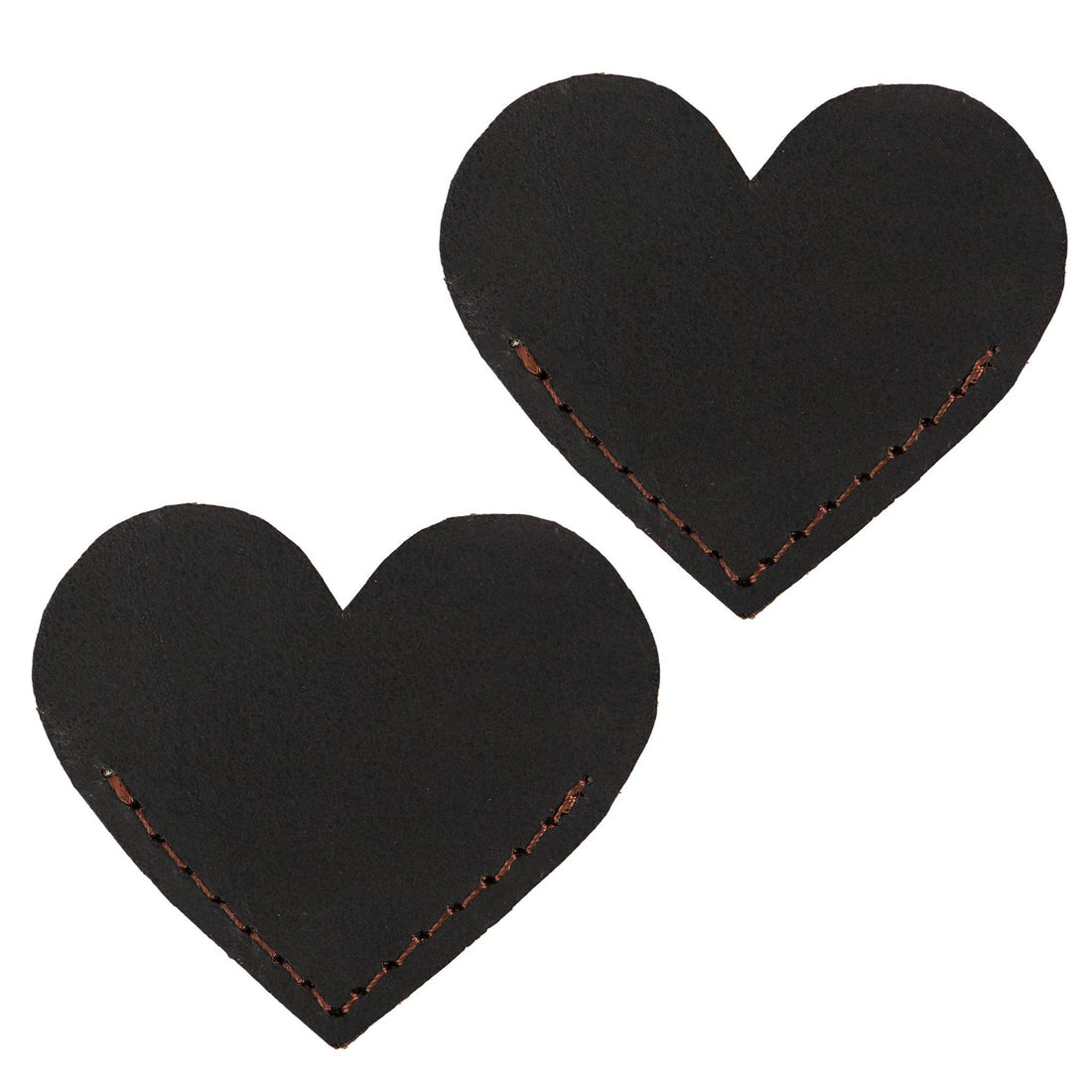 TUZECH Leather Heart Bookmark Bookworm Gifts, Book Lovers, Cute Accessories, Handmade - Random Color (3x2.5 Inches)-Tuzech store