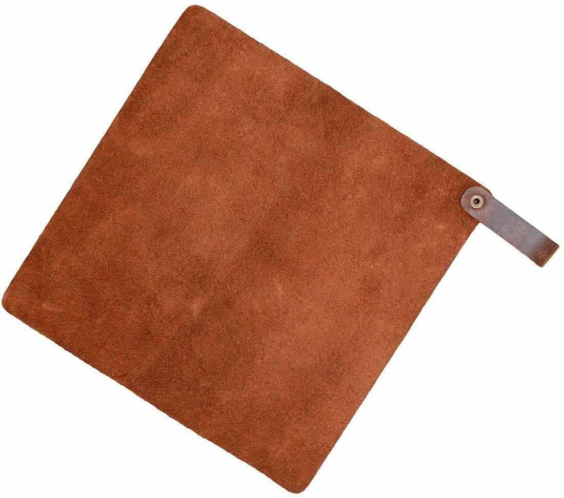 TUZECH Leather Potholder Sheet, Cookware Kitchen & Bakery Supplies, Home Essentials, Protection Sheet, Handmade (9.5x9.5 Inches)-Tuzech store