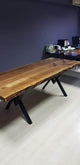 Live Edge Dining Table. Dining Room Table. Table For 2 , 4 , 6, 8 Dining Table Top, Wood Coffee Table Top, Living Room Table-Tuzech store