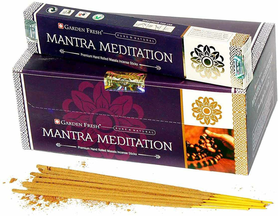 TUZECH Natural Incense Sticks for Meditation Yoga Relaxation Healing Cleanse & Purify Hand Rolled Incenses with Natural Bamboo-Tuzech store